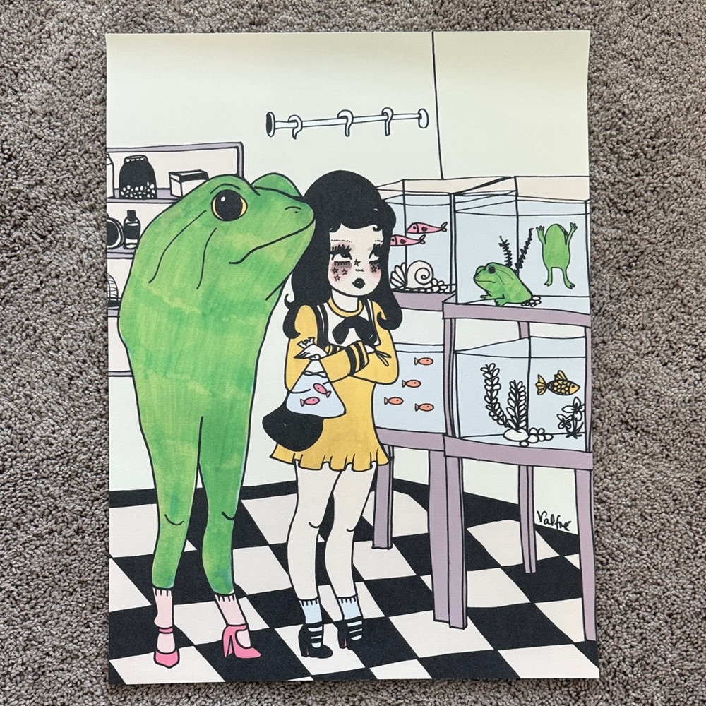 Ilse Valfre 18x24” “Pet Shop” Art Print